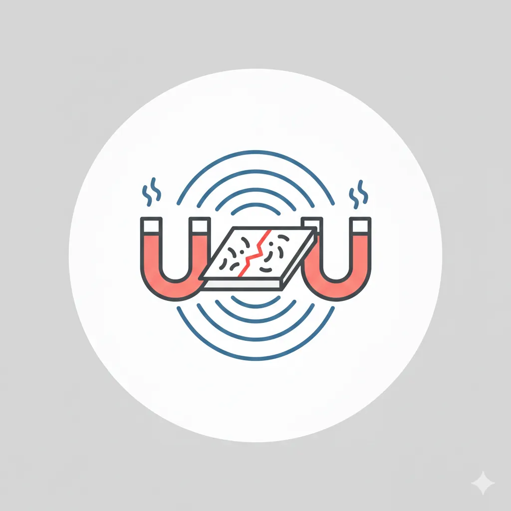 Uso de partículas magnéticas para localizar fallas en materiales ferrosos con Ensayos No Destructivos en Perú