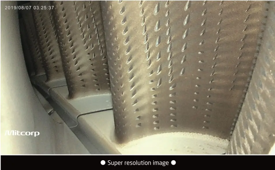 ¿Cómo influyen los NDT en industria?: Captura detallada de inspección visual remota que explica cómo influyen los NDT en industria de generación de energía